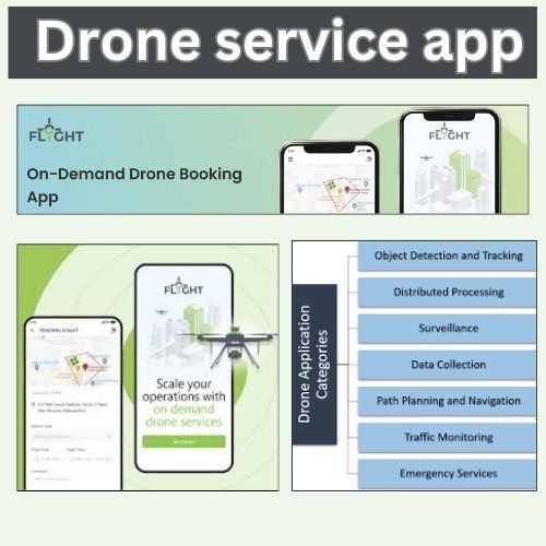 Drone service app