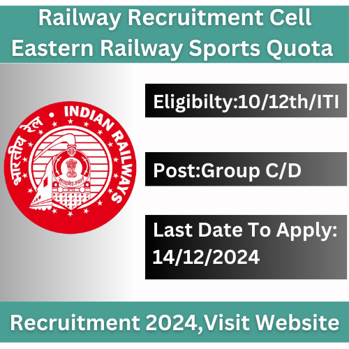 RRC ER Sports Quota Recruitment 2024