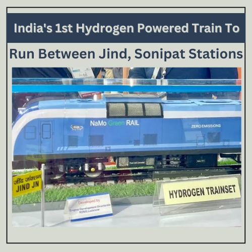 India's 1st Hydrogen Powered Train To Run Between Jind, Sonipat Stations🌱