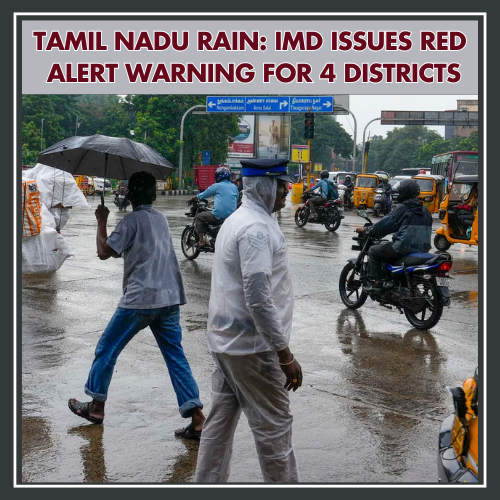 Tamil Nadu Rain: IMD Issues Red Alert Warning For 4 Districts