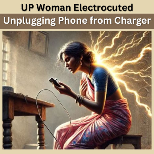 UP Woman Electrocuted Unplugging Phone from Charger